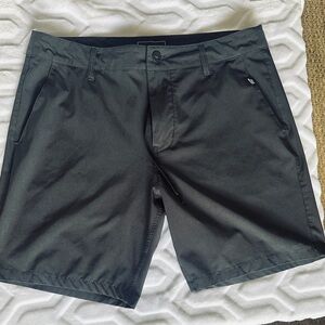 Lost Men's Hybrid Board Shorts. Black, Size 36